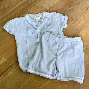 Sarah Louise Blue Matching Set